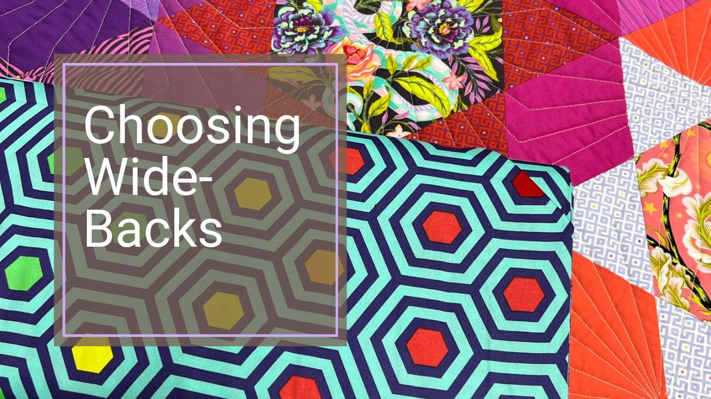 Quilt Backs - difficult choice?