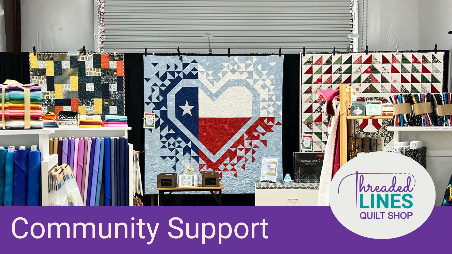 Community at your Local Quilt Shop