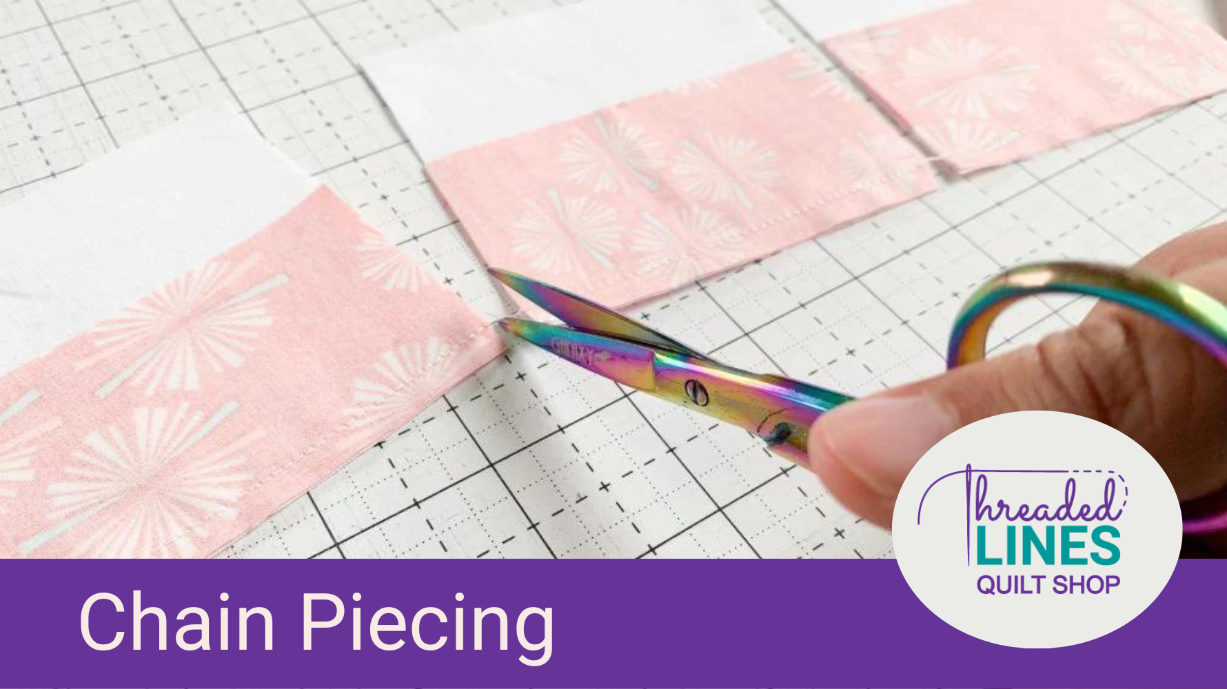 Quilting Tip #6 - Chain Piecing
