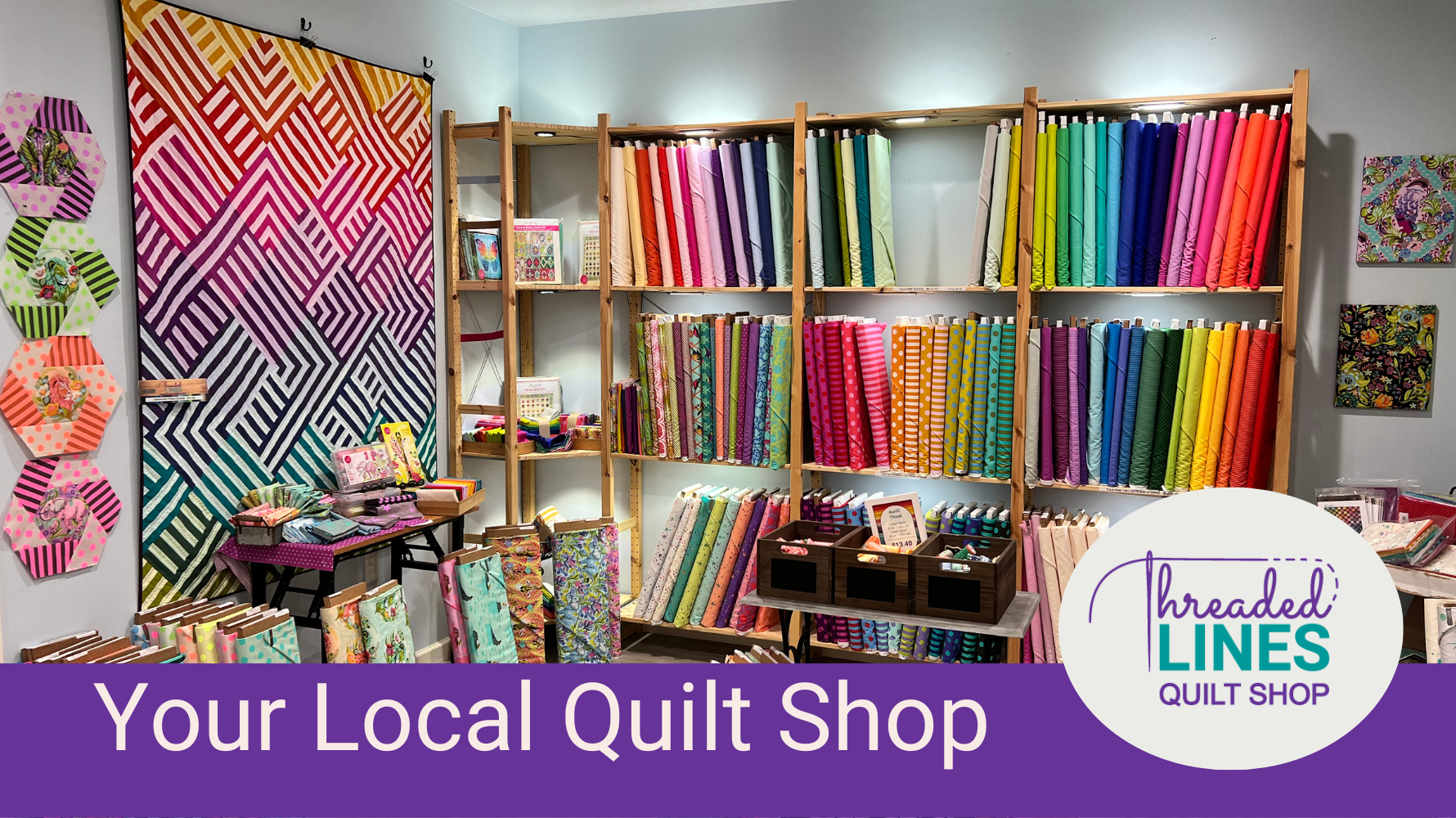 Why shop at your local quilt shop?