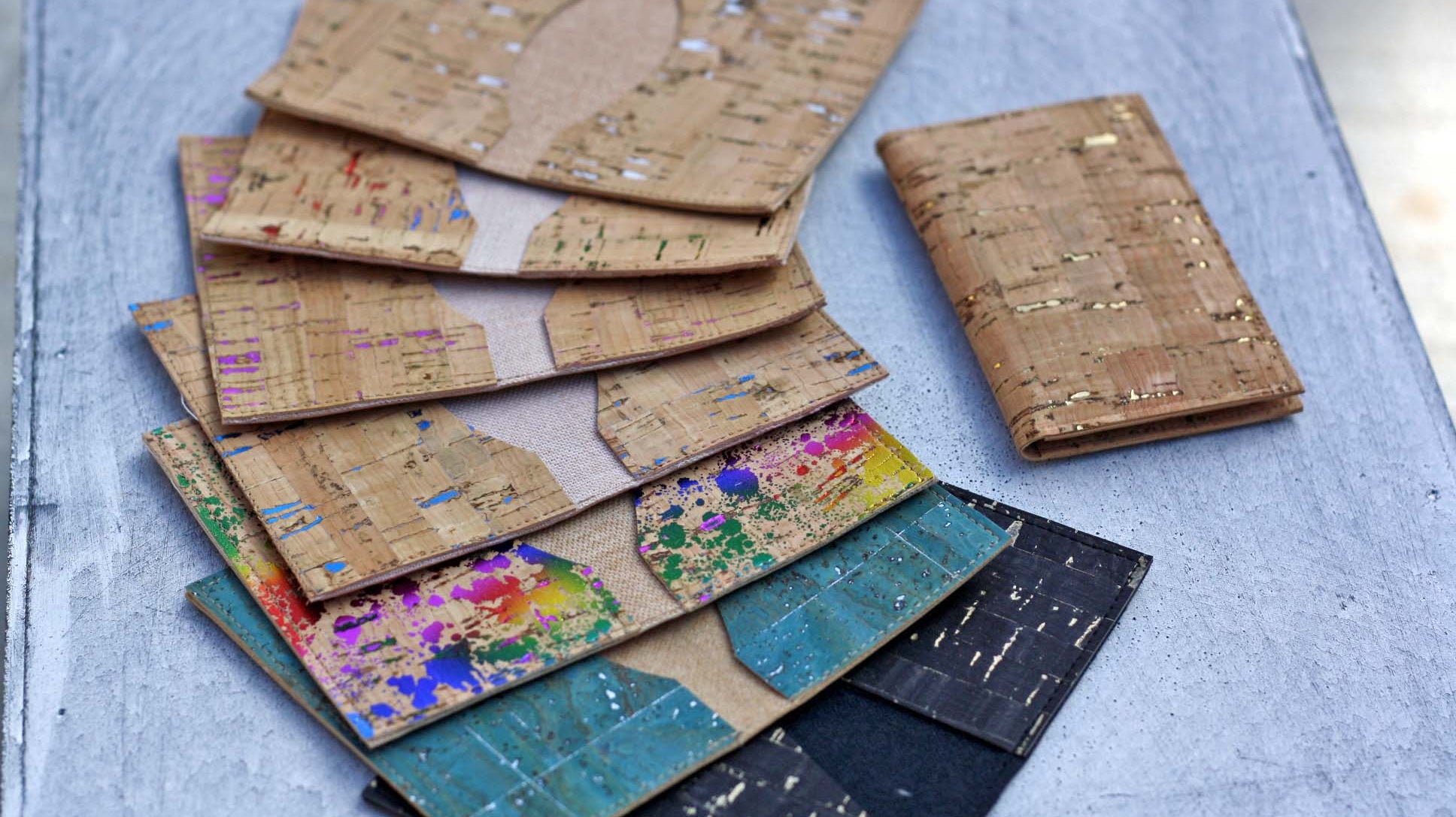 Mini Cork Wallet Tutorial