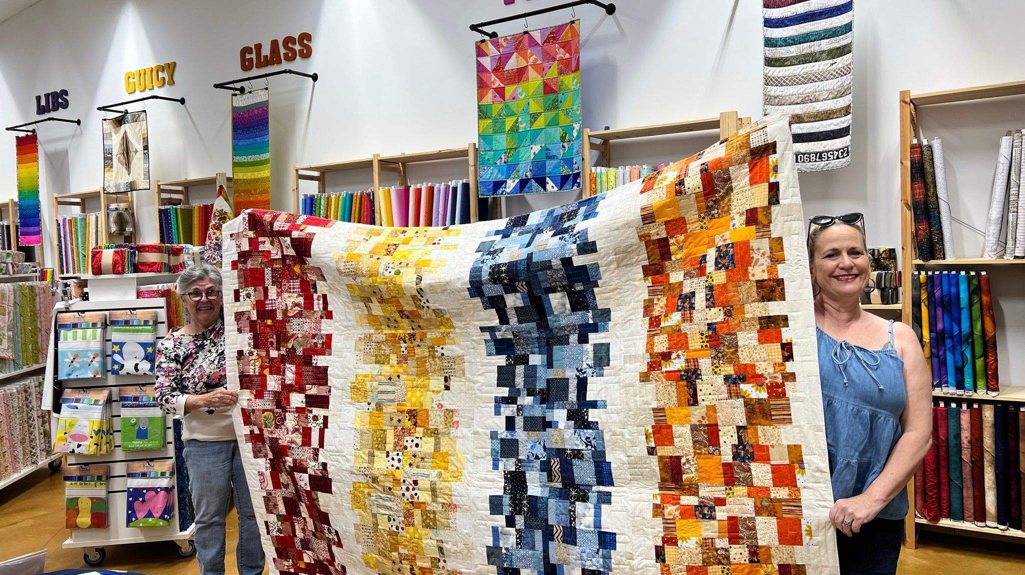 Color and Scrappy Quilting with a Free Pattern