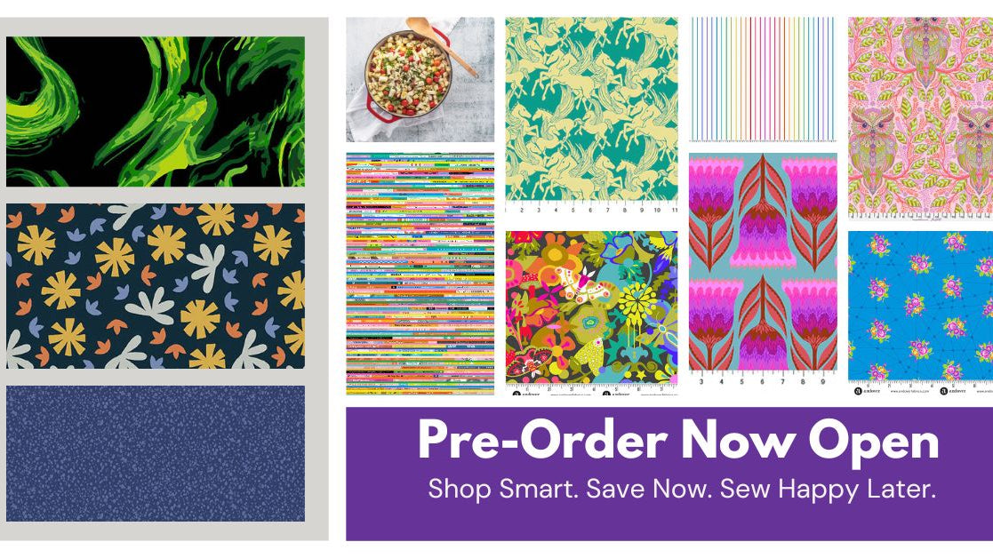 Fabric Pre-Orders at Threaded Lines - Because Prices are Changing