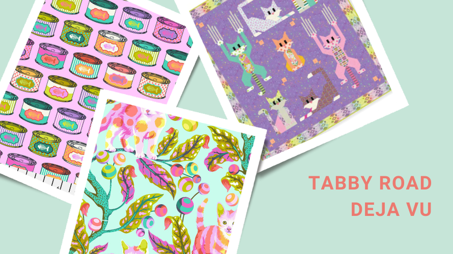 Deja Vu Tabby Road Coordinating Fabrics