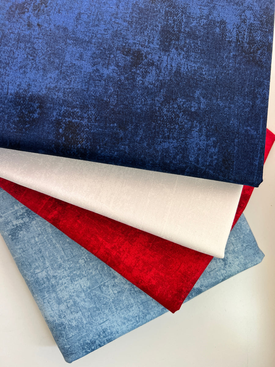 Exploding Heart of Texas Quilt Kit Threaded Lines