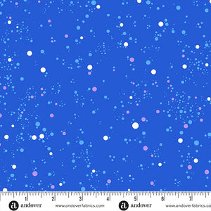 Deco Frost - Snowfall in Flurries - Half Yard