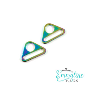 Emmaline Triangle Rings - 1 1/2"