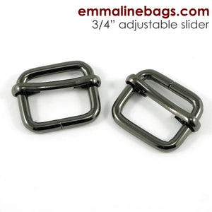 Emmaline Adjustable Sliders - 3/4 inch (18mm)