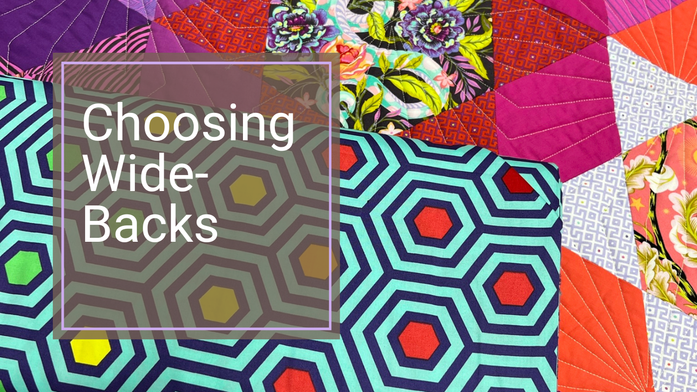 Quilt Backs - difficult choice?