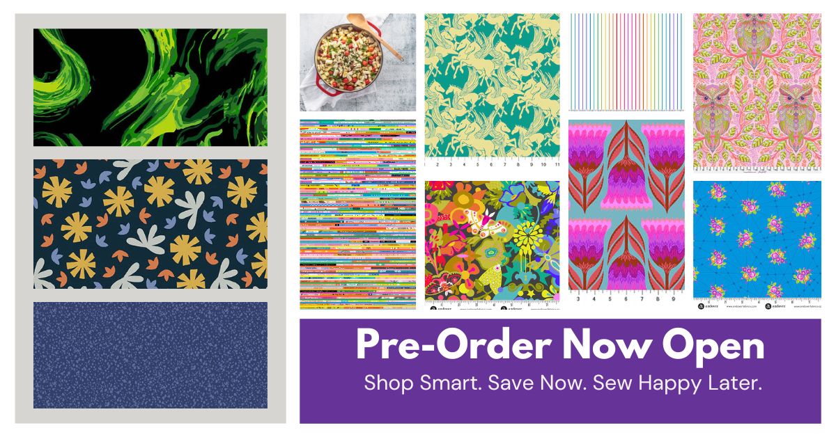 Fabric Pre-Orders at Threaded Lines - Because Prices are Changing