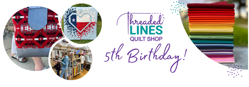 We are turning 5!!! – Threaded Lines