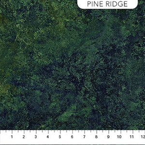 Stonehenge Gradations II- Sienna Marble in Pine Ridge - Half Yard