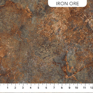 Stonehenge - Gradations II in Iron Ore Quartz - Half Yard