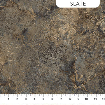 Stonehenge Gradations II - Quartz in Slate - Half Yard