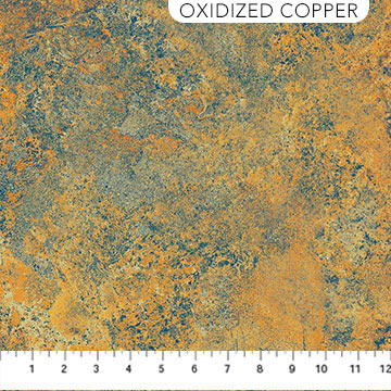Stonehenge Gradations II - Slate in Oxidized Copper - Half Yard