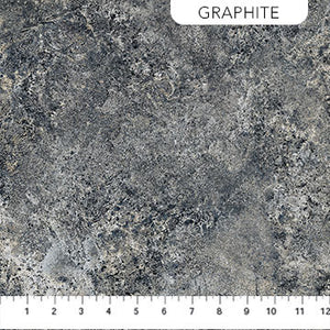 Stonehenge Gradations II - Slate in Graphite - Half Yard