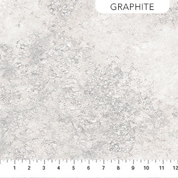 Stonehenge - Gradations II - Sandstone in Graphite - Half Yard