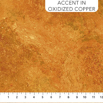 Stonehenge - Gradations II in Oxidized Copper Granite - Half Yard