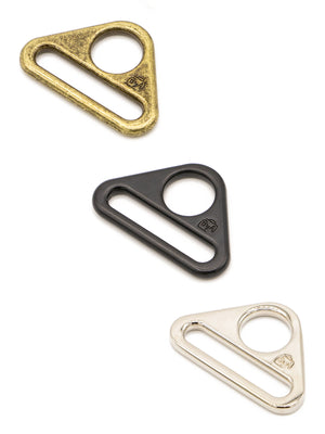 byAnnie - 1" Triangle Ring, Flat, Set of Two
