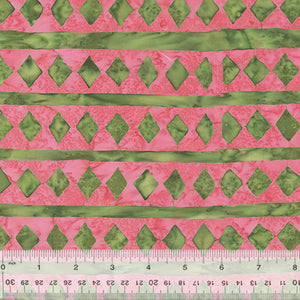 Stenographers Notebook - Diamond in Watermelon - Half Yard