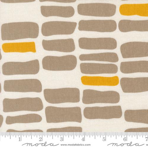 Urban Whisper Mochi Linen - Bricks in White – Threaded Lines