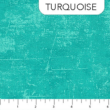 Canvas in Turquoise - Half Yard
