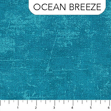 Canvas in Ocean Breeze - Half Yard
