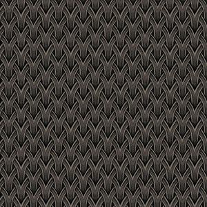 Ranch Hand -  Leather Weave in Black Angus - Half Yard