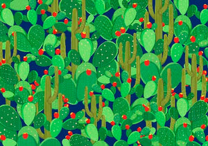 Texas Shop Hop Cactus in Green