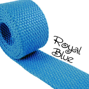 Cotton Webbing - Royal Blue