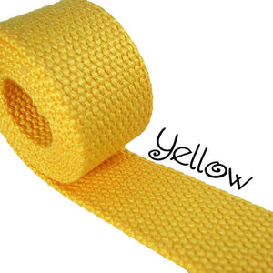 Cotton Webbing - Yellow