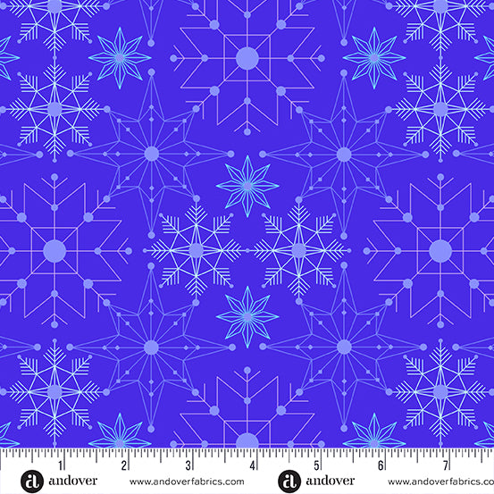 Deco Frost - Crystalize in Tempest - Half Yard