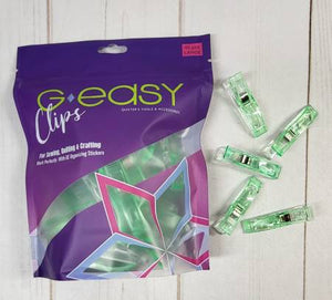 Geasy Clips in Green - 40 pc Large
