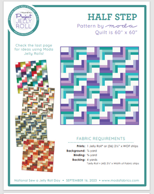 Free Pattern - Jelly Roll Project - Half Step