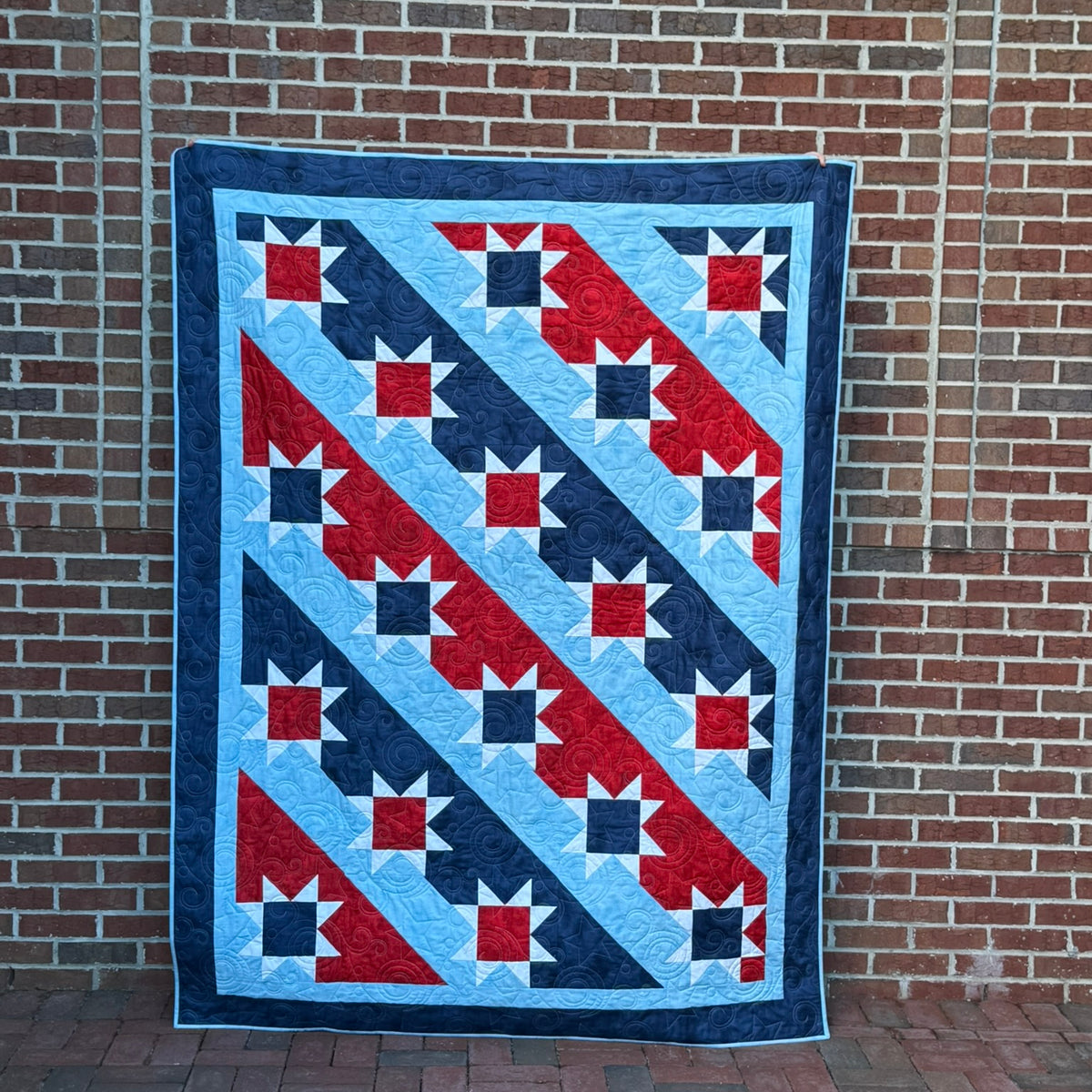 Heritage Stars - a Quilts of Valor Printed Pattern – Threaded Lines