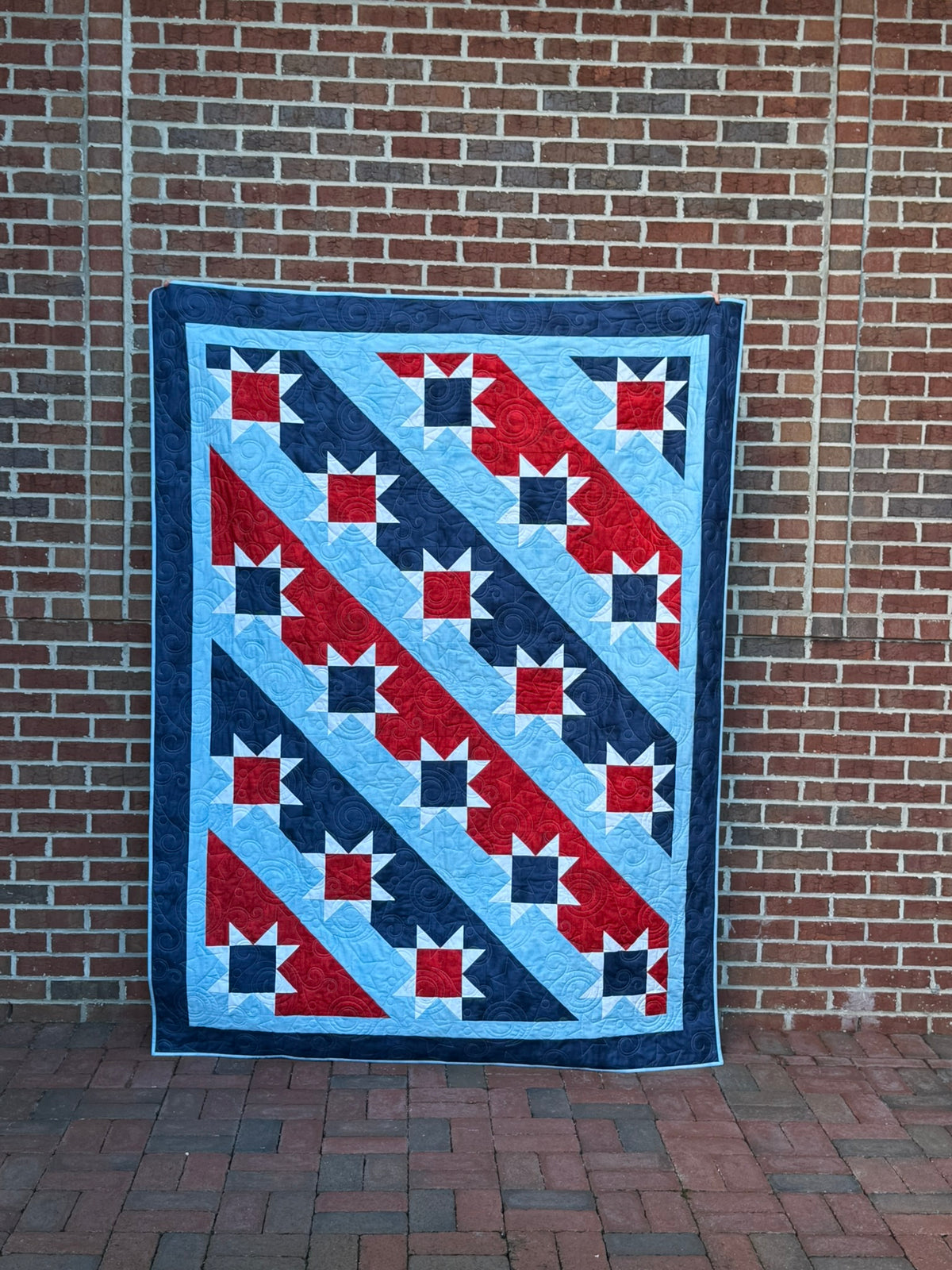 Quilt Pattern Threaded Heritage Stars - a Quilts of Valor Printed Pattern – Threaded Lines