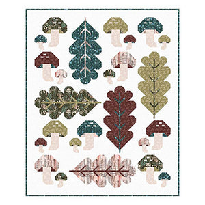 Forest Fungi Quilt Kit w/ Trek Collection