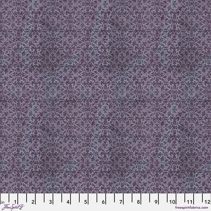 Laboratory - Tapestry in Purple - Half Yard