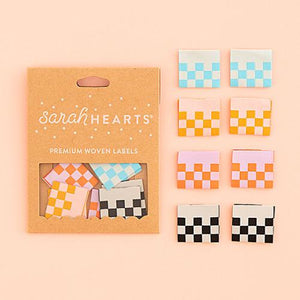 Sew In Labels - Checkerboard