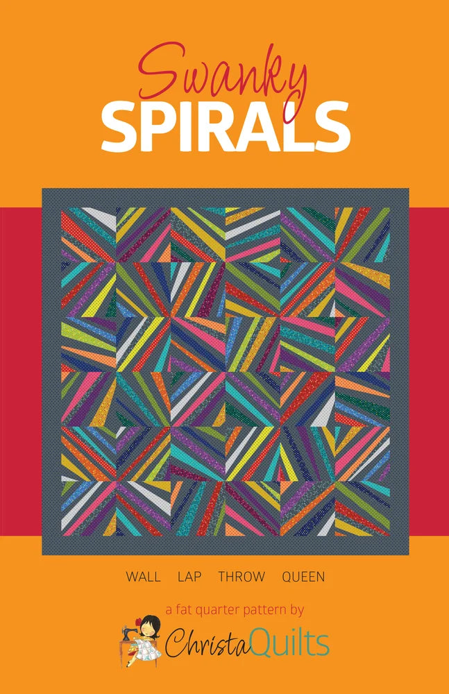 Christa Quilts -  Swanky Spirals