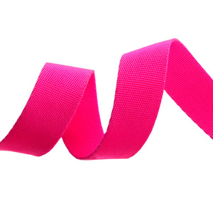 Tula Pink Neon Webbing - 1" Cosmic/Pink