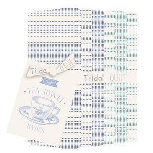 Tilda - Tea Towel Basics FQB Blue Teal