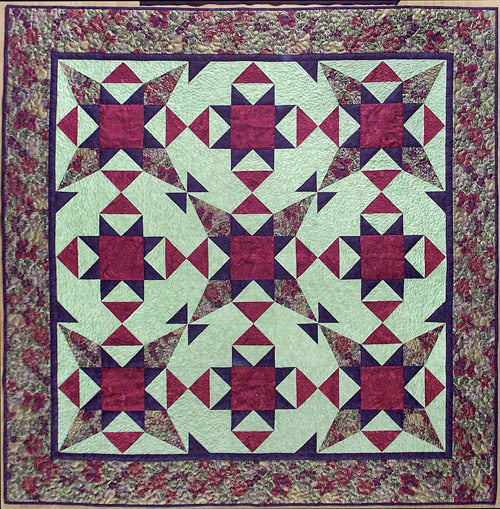 Quilt Pattern Threaded Lazy Girl Designs - Rhapsody Quilt Pattern – Threaded Lines
