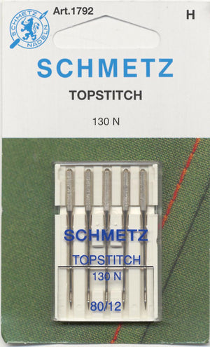 Schmetz Topstitch Machine Needle Size 12/80 # 1792