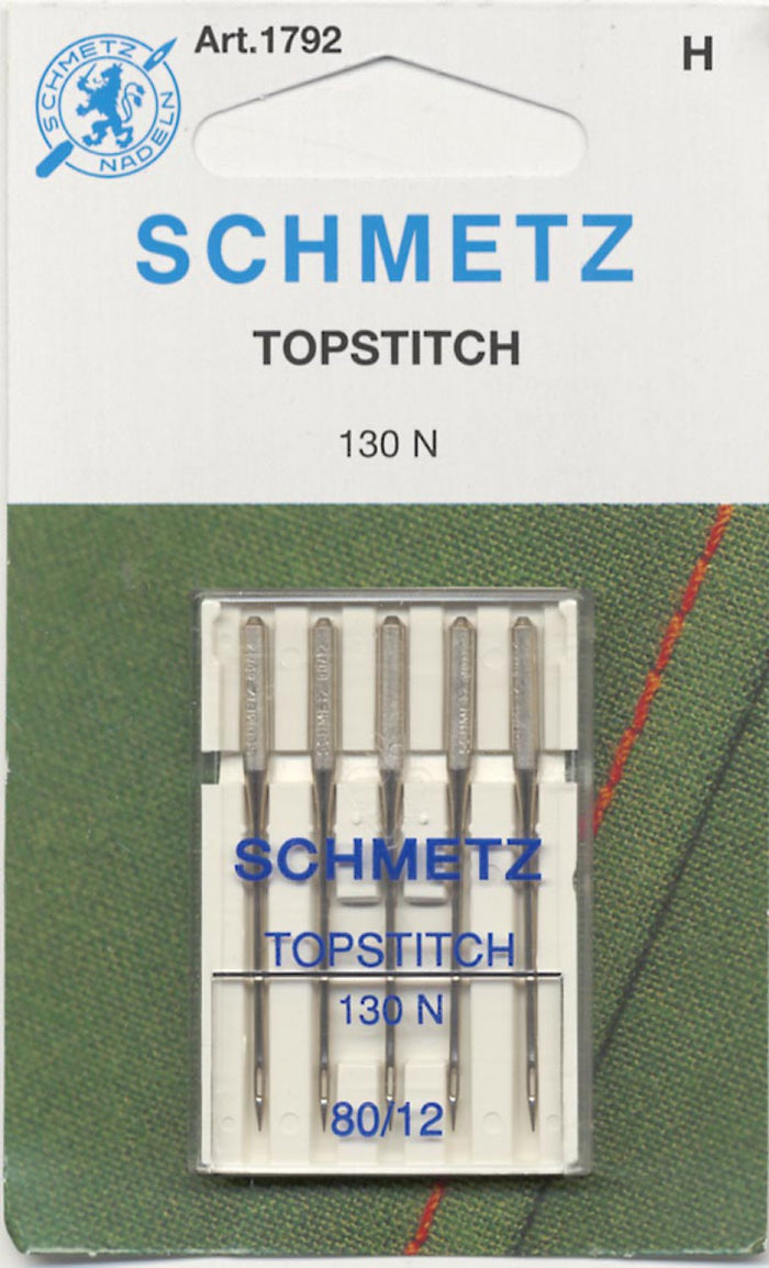 Schmetz Machine Topstitch Needles 80/12