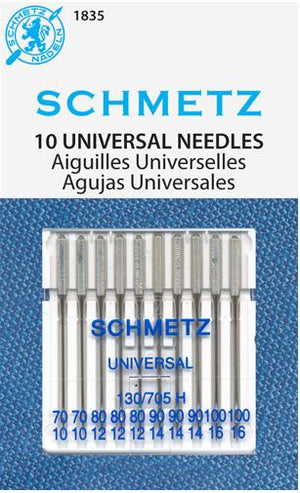 Schmetz Universal Machine Needle Size 70/80/90/100 # 1835