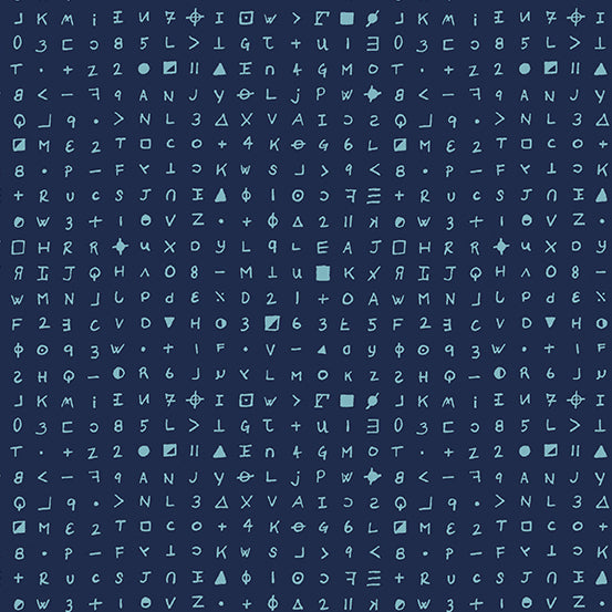 Fabrics from the Basement - Cryptography in Blue Moon - Half Yard