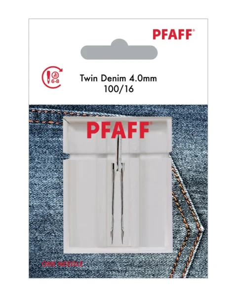 Pfaff - Twin Denim Needles 100/16
