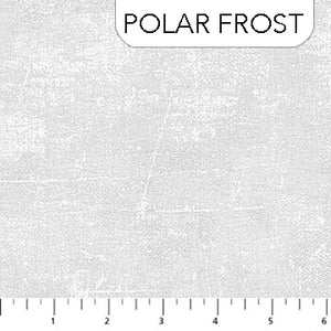 Canvas in Polar Frost - Half Yard