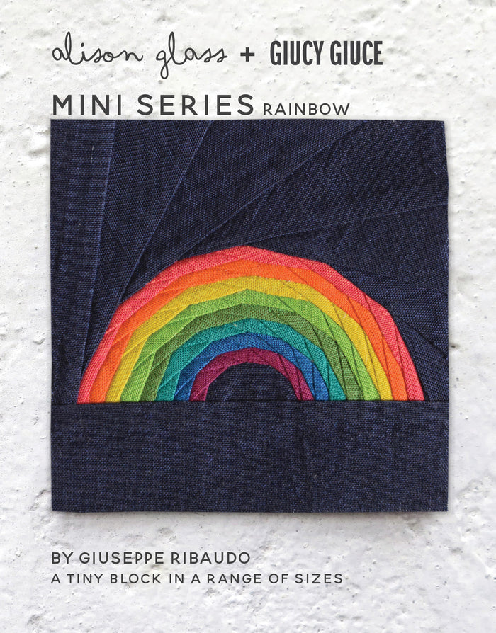 New - Mini Series Rainbow Quilt Pattern